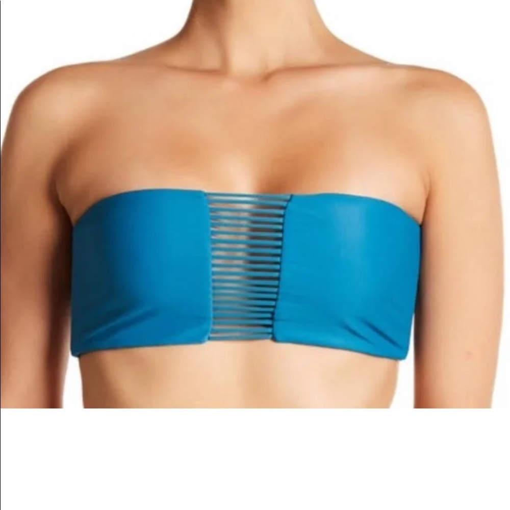 COPY - MIKOH BRAND NEW BANDEAU TOP AND BOTTOM